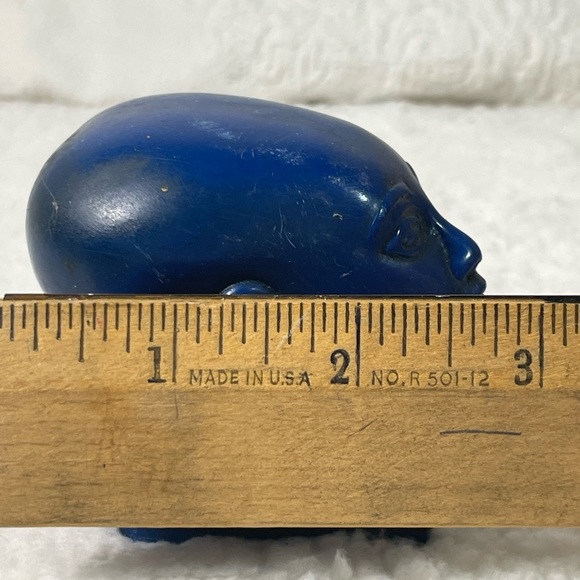 Miniature Egyptian Head Sculpture - Picture 6 of 7